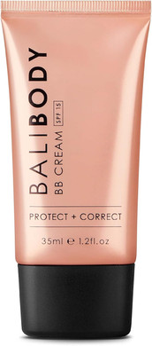 Bali Body BB Cream SPF15 - Natural Shade | Tinted Sheer Face Cream with Hyaluronic Acid & Marine Collagen | Paraben Free, For All Skin Types | Vegan, Cruelty Free Australian Made (35 ml/1.2 fl oz)