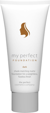 My Perfect Foundation, Penny Lane, 40ml Flawless Buildable Base, Dark Shade, Instant Results, Anti-Ageing Velvety Foundation Formula, Matt Finish, Full Coverage, 3 Month Supply, As Seen on TV