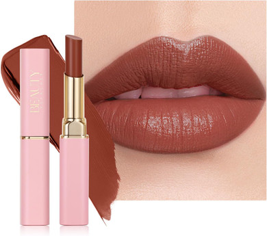 Super Lustrous Matte Lipstick, Super Moisturizing Tinted Lip Balm, Ultra-Rich Color, Natural Cream Gloss Finish for Dry Lip Care #3
