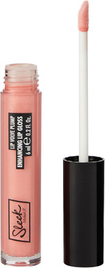 Sleek MakeUP Lip Volve Plump Enhancing Lip Gloss for Fuller Looking Lips, Nourishes and Hydrates, Glossy Finish, Macaroon, 6 ml