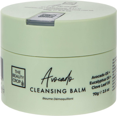 The Beauty Crop Avocado Refillable Cleansing Balm - Nourishing & Hydrating, Suitable For All Skin Types, Vegan Friendly - 100 ml