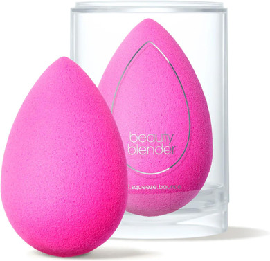 Beautyblender - Original Makeup Applicator Sponge - for Powder Liquid Coverup BB Cream or other Cosmetic Foundation Products - in Pink