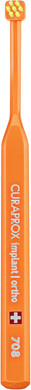 Curaprox CS708 Implant/Ortho Brush, Multicolor