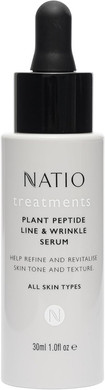 Natio Australia Treatments Plant Peptide Line and Wrinkle Serum, 30 ml - Anti Aging Ceramide Serum - Daily Serum for Face to Revitalise Skin Texture