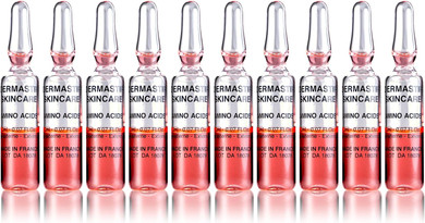 Dermastir Amino Acid Ampoules  Anti-Aging, Repairs and Strengthens Skin Elasticity - Made in France, 10 vials of 2ml