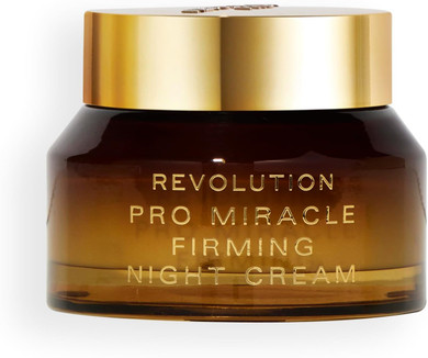 Revolution Pro, Miracle Vegan Collagen Night Cream, Hydrating Moisturiser, Vegan Collagen & Squalane To Firm & Smooth Skin, Vegan & Cruelty-Free, 50ml