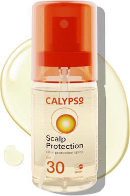 Calypso Hair & Scalp Protection Spray SPF30 Non Greasy High Protection UVA and UVB, 50ml
