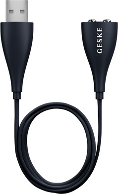 Magnetic USB Cable for all GESKE SmartAppGuided Devices | Universal charging cable for GESKE beauty devices | Replacement USB charging cable