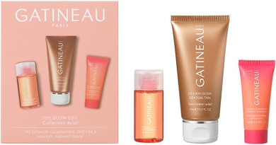 Gatineau - The Glow Edit Discovery Collection - Gradual Tan, Glow Tonique + Enzyme Exfoliating Gommage, Travel or Trial Gift Set