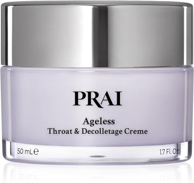 PRAI Ageless Throat & Decolletage Creme 200ml - Anti-Ageing, Collagen Boosting Skincare Cream - Tightens & Firms Skin, Reduces Wrinkles - Luxury Neck Moisturiser With Hyaluronic Acid - 7 Day Results