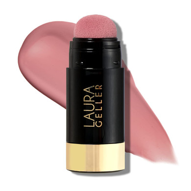 Laura Geller New York Serum Blush Tint, Lightweight Liquid Blush For Cheeks, Weightless Watercolor Sheer Finish, Practical Pink01 Practical Pink