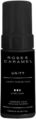 Rose & Caramel Unity Universal Ultra Dark Self Tanning Mousse, Travel Size 100ml