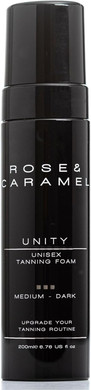 Rose & Caramel Unity Unisex Universal Self Tanning Mousse (Medium Dark)