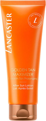 Lancaster Golden Tan Maximizer After Sun Lotion 250ml | One Month Prolonging | Natural Accelerator | Soothes and Calms Sun-Exposed Skin |Softens Skin with Velvety Finish
