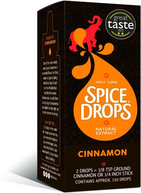 Holy Lama Spice Drops Orange Zest Extract  Great Taste Awards. Natural Cooking Ingredient, Savoury or Sweet Recipes. Citrus Flavour, Baking, Drinks 1 x 5ml Bottle