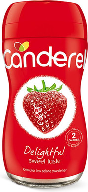 Canderel Granular Sweetener - Low Calorie, Vegetarian and Diabetic Friendly , 75 g jar (Pack of 6)