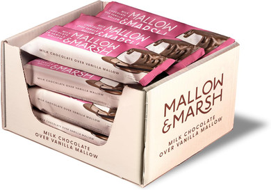 Mallow & Marsh Vanilla Marshmallow Bars - Multipack 12 x 35g