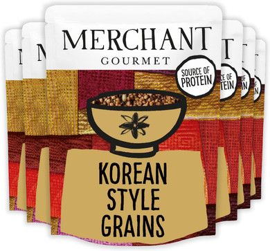 Merchant Gourmet Korean-Style Grains, 250 g, Pack of 6