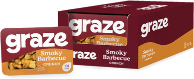 Graze - Vegan Savoury Healthy Snacks, High in Protein & Fibre - Packaging may vary (Salt&Pepper)