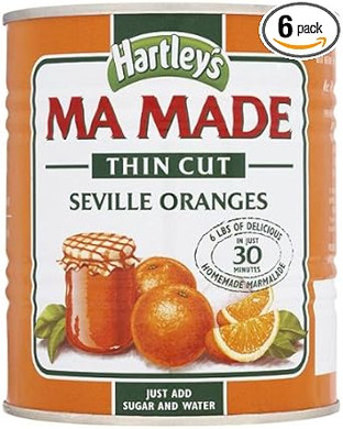Hartley's Ma Made Thin Cut Seville Oranges 850g - Pack of 6