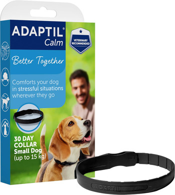 Adaptil Calm-On-The-Go Collar For Dogs Small, Adaptil Calming Dog Collar Helps Reduce Dog Anxiety With Natural Pheromones, Dog Calm Collar Helps To Reduce Stress And Behavioural Issues