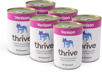 Thrive dog food - Venison (Pack of 6)