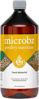 MICROBZ HORSE NUTRITION | 1 Litre | Liquid Beneficial Microbes for Horses & Foals, to Support Equine Digestive Health, Immunity & Performance - 100% Natural