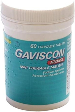 GAVISCON Advance Mint CHEWABLE Tablets 60 Pack (Mint)