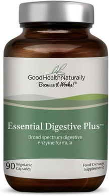 Essential Digestive Plus, Digestive Health Supplement | 90 Vegetable Capsules - Good Health Naturally