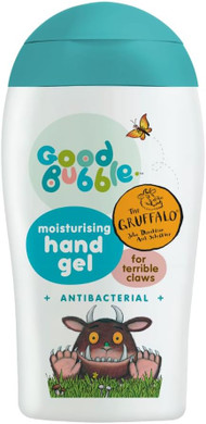 Good Bubble Gruffalo Hand Gel for Kids - 100ml Travel Size Moisturising Antibacterial Hand Sanitiser for Children and Sensitive Skin - Fragrance Free (Pack of 2)