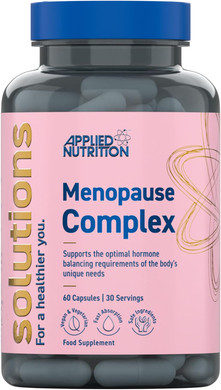 Applied Nutrition - Solutions - Menopause Complex - Vegan Capsules with Natural Hormonal Support - Best Fatigue Relief - Best Immune Support - Enhances Hormonal Balance - (60 Capsules  30 Servings)