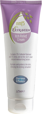 Dermatonics Ultraveen Itch Relief Cream - A Gentle, Perfume and Paraben-Free Formula with Finnish Colloidal Oatmeal | Relief and Comfort for Eczema and Psoriasis-Prone Skin | 125 ml