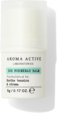 AROMA ACTIVE LABORATORIES SOS Forehead Balm 5g - Refresh Fuzzy Heads, Headache Relief, Ache, Eucalyptus, Peppermint, Menthol
