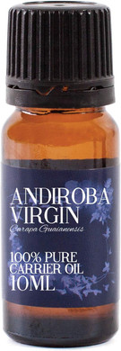 Mystic Moments | Andiroba Virgin Carrier Oil 250ml - Pure & Natural Oil Perfect For Hair, Face, Nails, Aromatherapy, Massage and Oil Dilution Vegan GMO Free