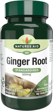 Natures Aid Ginger Turmeric & Bromelain 60 Tablets  High Strength Vegan Supplement to Support Digestion & Joint Health  Non-GMO, Gluten-Free, Natural Botanical Blend
