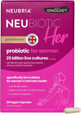 NEUBRIA NEUBIOTIC Baby & Kid - Children Probiotic & Prebiotic Supplement for Gut Health & Digestion  3 Billion CFU Lactobacillus, Bifidobacterium & Fibres for Babies & Kids  UK Made - 30 Sachets