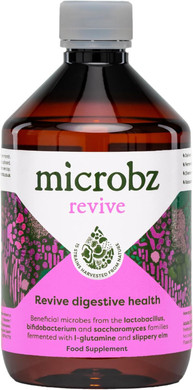 MICROBZ Breathe Liquid PROBIOTIC  Bio Culture Complex Probiotics for Gut Health, Respiratory Support Supplement, Multi Strain Live Friendly Bacteria for Women, Men & Kids - Vegan | 1 Month Supply