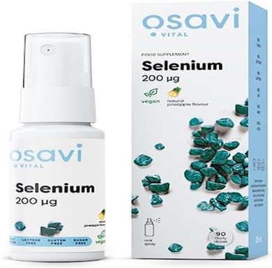 Osavi Selenium Oral Spray, 200mcg (Pineapple) - 26 ml