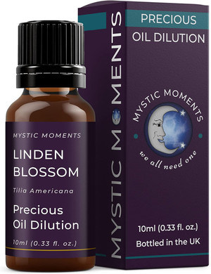 Mystic Moments | Linden Blossom Absolute Precious Oil Dilution 100ml 3% Jojoba Blend Perfect for Massage, Skincare, Beauty and Aromatherapy
