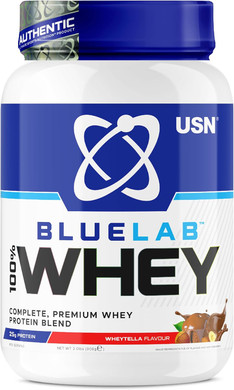 USN Blue Lab Whey Protein Powder: Wheytella - Whey Protein 908g - Post-Workout - Whey Isolate - Muscle Building Powder Supplement With Added BCAAs