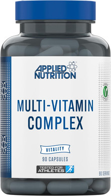 Applied Nutrition - Multi-Vitamin Complex - Advanced Formula - Best Nutritional Support - Best Cognitive Function - Optimal Health Boost (90 Capsules)