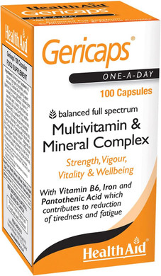 HealthAid Gericaps - 100 Capsules