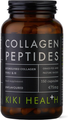 KIKI Health Bovine Collagen Peptides Capsules | 100% Hydrolyzed Supplement for Healthy Skin, Nails, Hair, Bones & Joints | Pure Unflavored Paleo & Keto-Friendly Supplements  150 Vegicaps