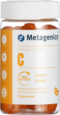 Metagenics Gummies Vitamin C - Vitamin C Supplement - Orange Flavoured Gummies - 60 Gummies