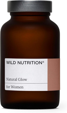 WILD NUTRITION Food-Grown® Complete Beauty Support | Hair Skin and Nails Vitamins for Women | Antioxidant & Collagen Formation Support | Hyaluronic Acid, Biotin, Zinc, Selenium & More | 60 Capsules
