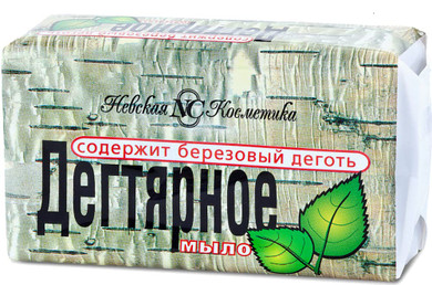 Hipamus Natural Birch Tar Soap Bar 140G/4.9 Oz