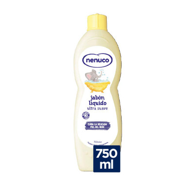 Nenuco Jabón Líquido Ultra Suave, Vitamina E Y Extracto De Aloe Ultra Soft Liquid Soap 750 Ml