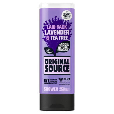 Original Source Lavender Shower Gel, 2 X 250 Ml