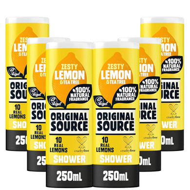 Original Source Lemon And Tea Tree Shower Gel, 250Ml