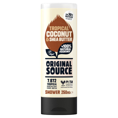 Original Source Moisturising Coconut & Shea Butter Shower Gel 250Ml